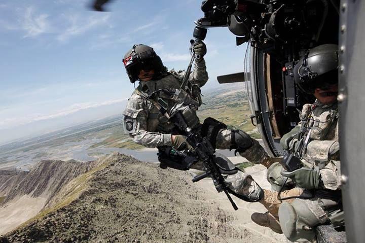 MEDEVAC Special Operations Combat Medic in UH-60 Blackhawk