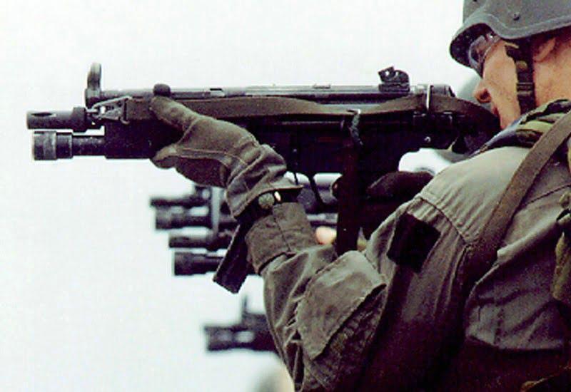 Heckler and Koch MP5 Submachine gun used worldwide as primary weapon for various SWAT and Special Operations teams