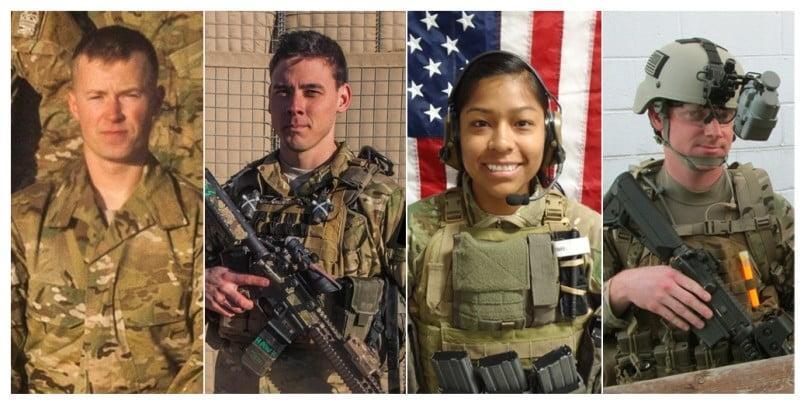 1st. Lt. Jennifer M. Moreno and her fellow soldiers killed in Afghanistan raid